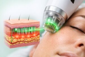 آر اف فرکشنال صورت در کلینیک دکتر محمدحسن شاهوردی متخصص پوست