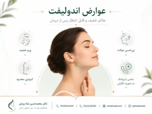 عوارض اندولیفت صورت و غبغب و علائم طبیعی بعد از اندولفت