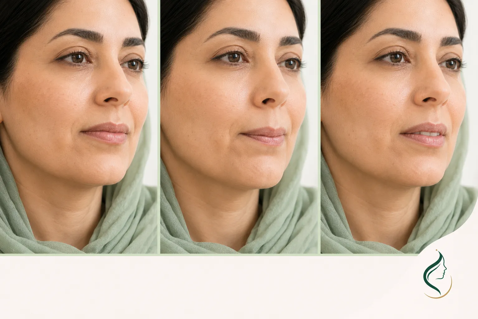 علائم ضعف گذرای لب پایین ناشی از تحریک عصب مارژینال مندیبولار پس از اندولیفت