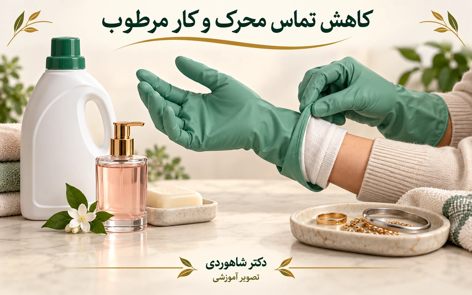 محصولات روزمره و دستکش مناسب با آستر خشک