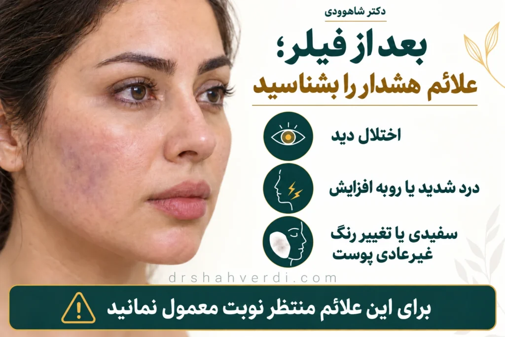 تصویر مقاله عوارض فیلر؛ کدام علامت نیاز به اقدام فوری دارد؟