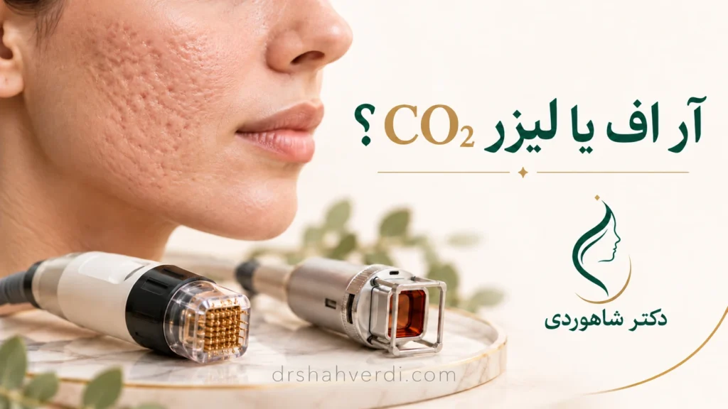 تصویر مقاله تفاوت آر اف فرکشنال و لیزر CO2؛ انتخاب روش برای پوست