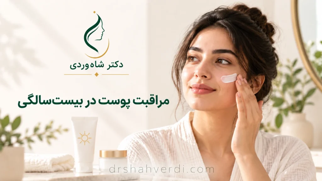 تصویر مقاله مراقبت از پوست توصیه شده توسط متخصصین پوست برای 20 سالگی