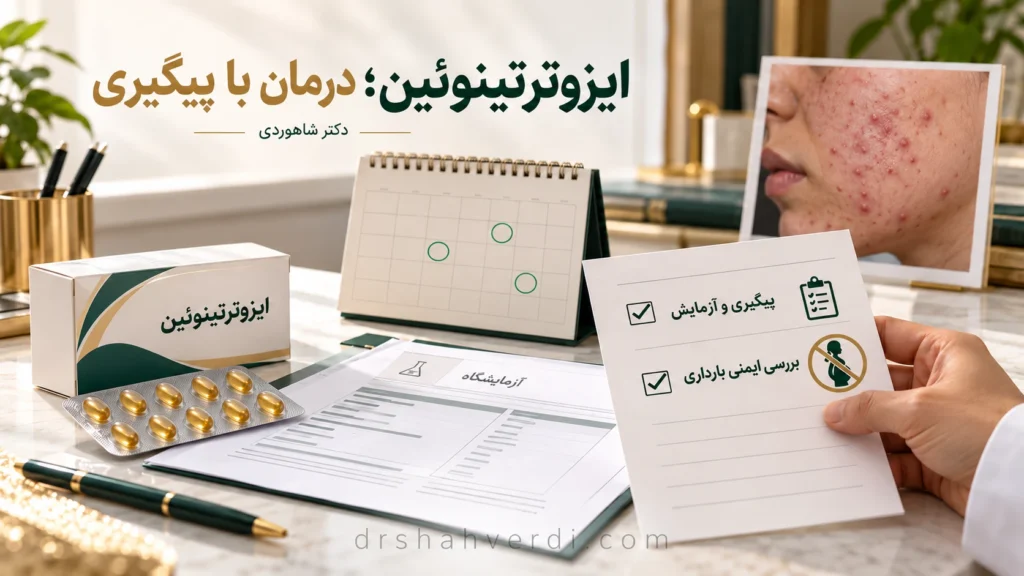 تصویر مقاله ایزوترتینوئین یا راکوتان برای جوش؛ فایده، خطر و پیگیری
