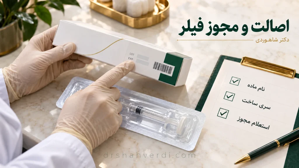 تصویر مقاله اصالت و مجوز فیلر؛ بسته‌بندی، سری ساخت و استعلام