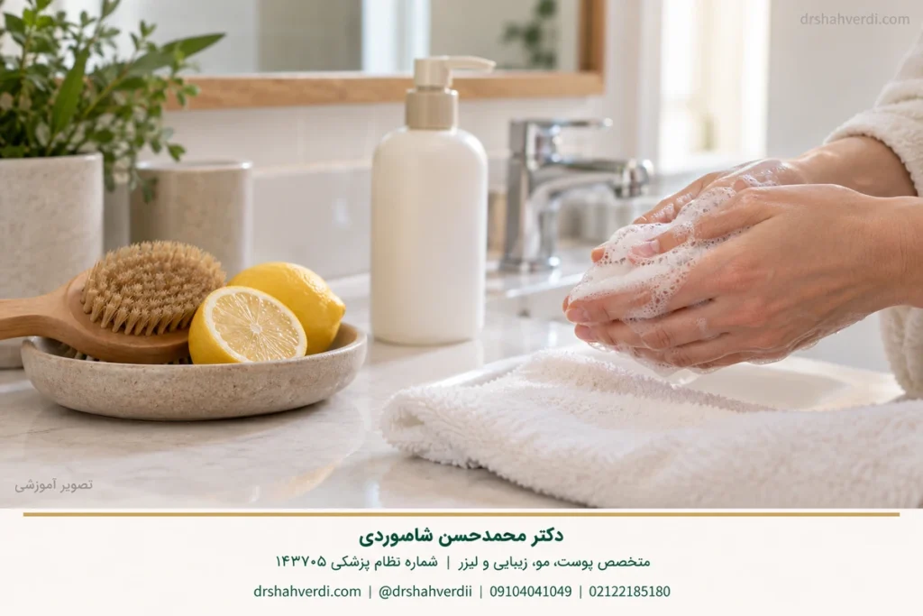 تصویر مقاله درمان خانگی لک و ملاسما؛ واقعیت لیمو، سرکه و باورهای رایج
