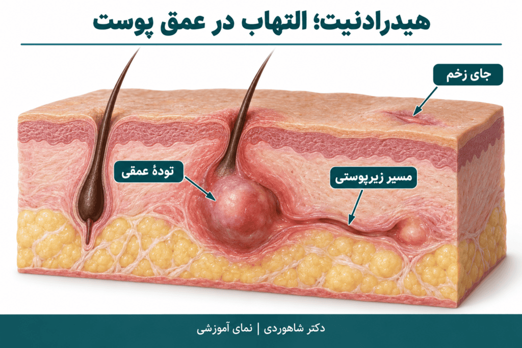 تصویر مقاله هیدرادنیت سوپراتیو (هیدرادنیت چرکی): علائم، تشخیص و درمان