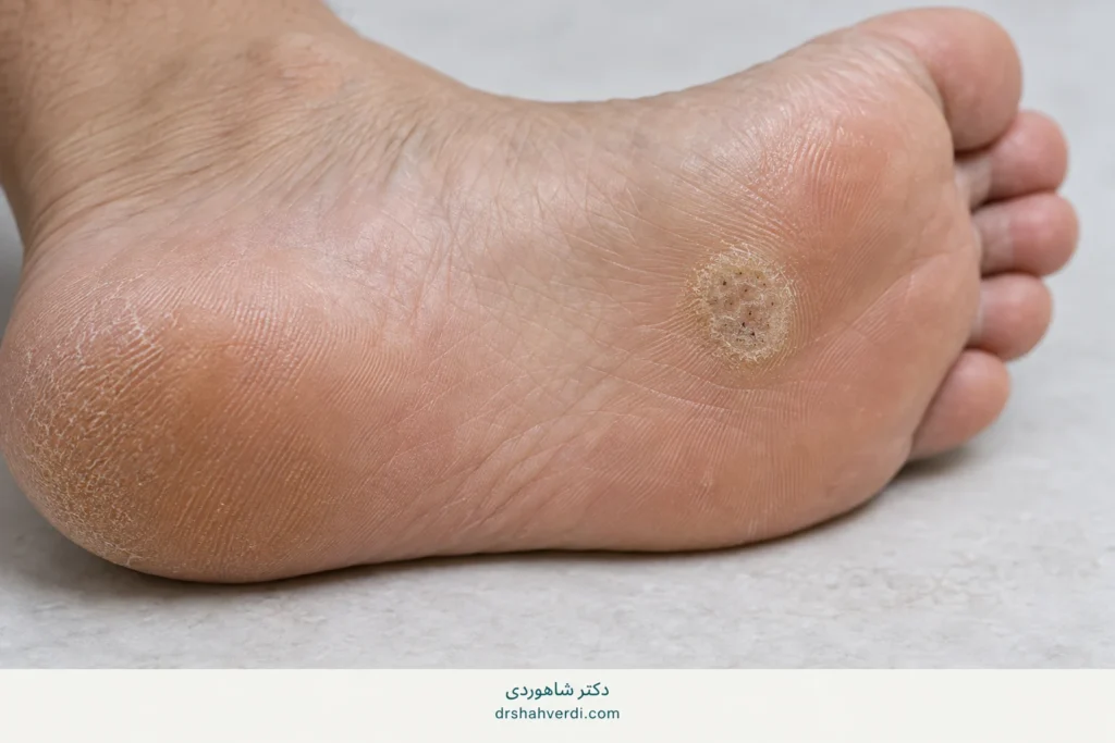 تصویر مقاله زگیل کف پا؛ تفاوت با میخچه، درمان و پیشگیری از عود