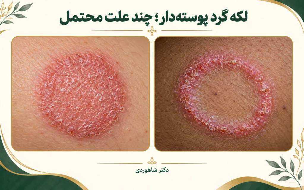 تصویر مقاله اگزمای سکه‌ای؛ لکه‌های گرد خارش‌دار و تفاوت با قارچ