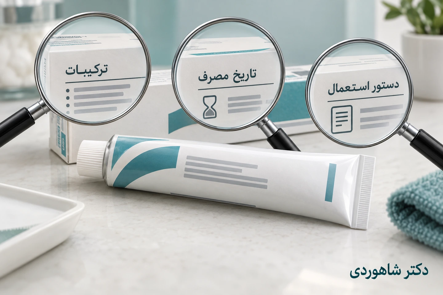بررسی ترکیبات، تاریخ مصرف و دستور استعمال پماد
