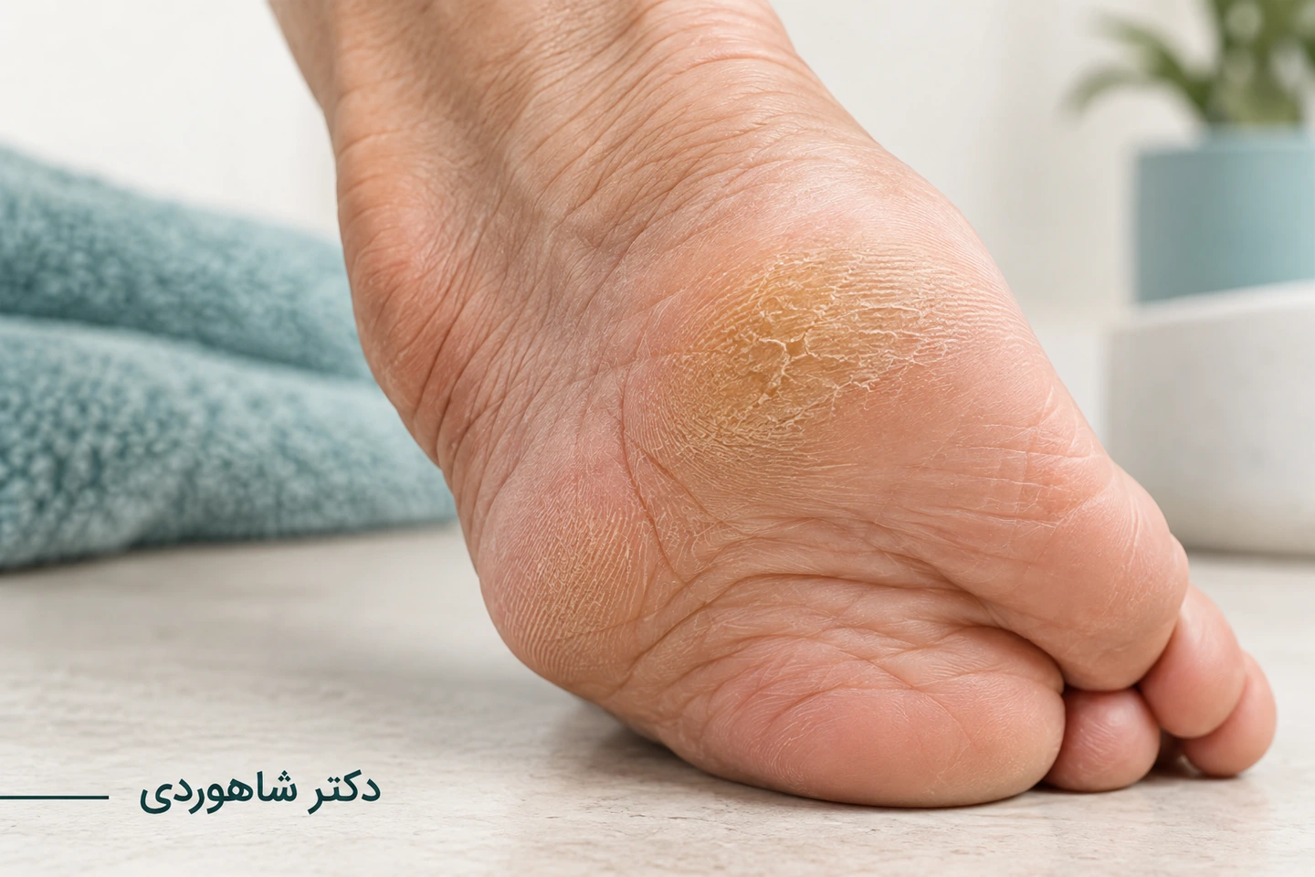 پینه گسترده‌تر در ناحیه تحمل فشار