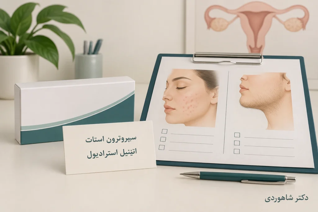 تصویر مقاله سیپروترون کامپاند برای جوش و موهای زائد؛ تفاوت فرمولها و خطرهای مهم