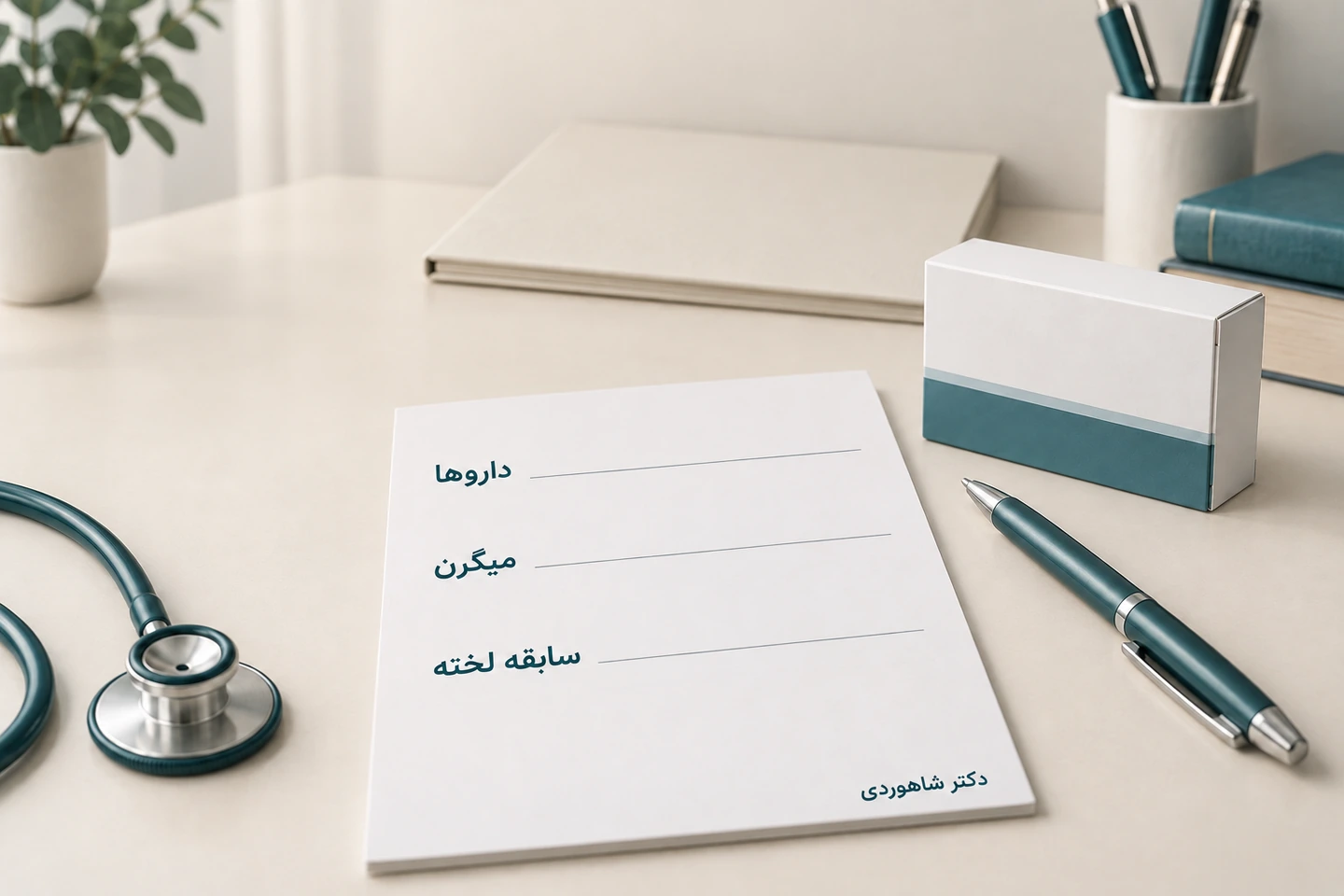 مرور سابقه داروها، میگرن و لخته پیش از انتخاب درمان