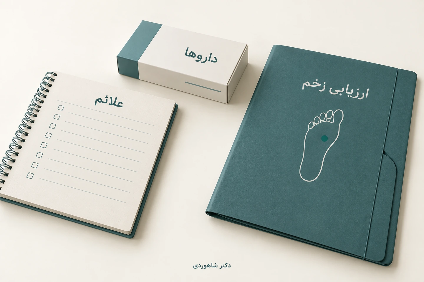 پرونده داروها و علائم پوست همراه مسیر ارزیابی زخم