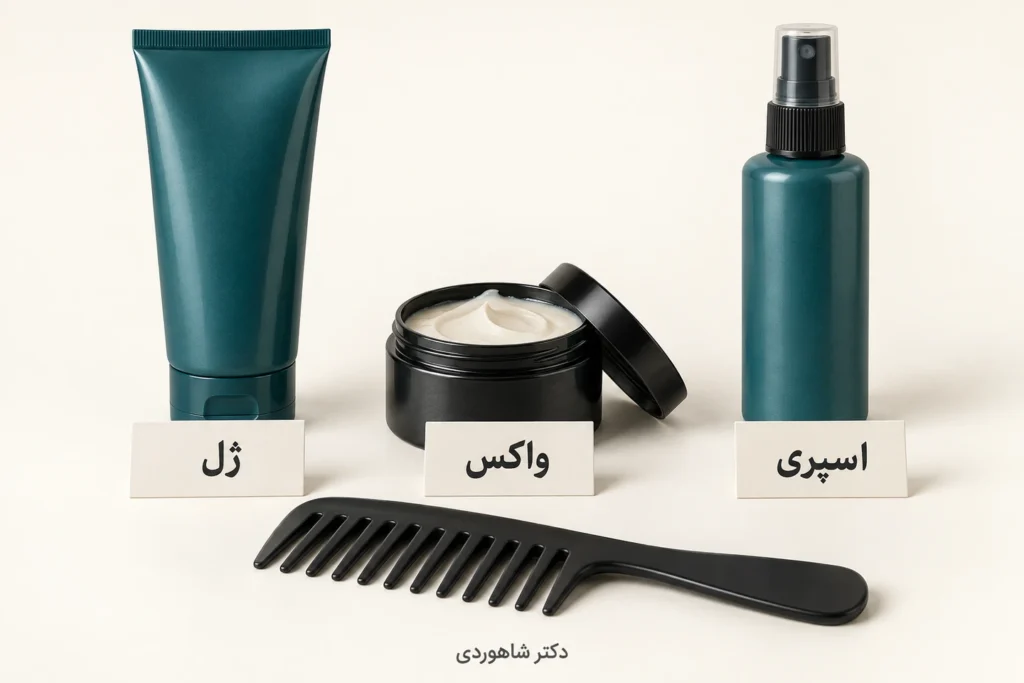 تصویر مقاله ژل، واکس و اسپری مو؛ انتخاب و پاک‌سازی بدون آسیب بیشتر