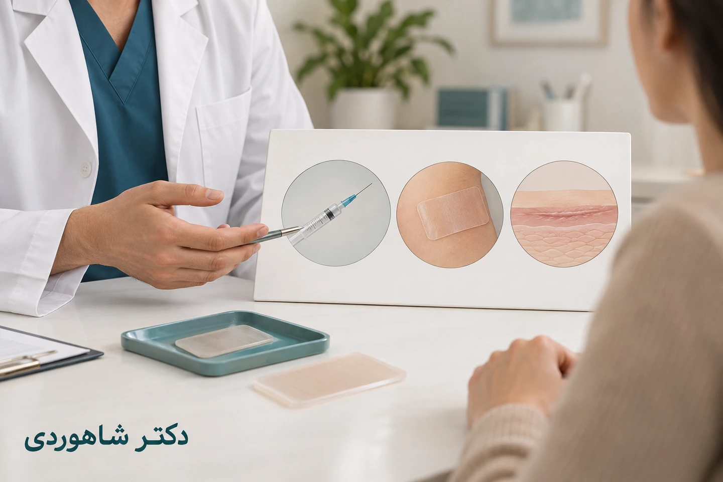 گزینههای درمان با ارزیابی پزشک