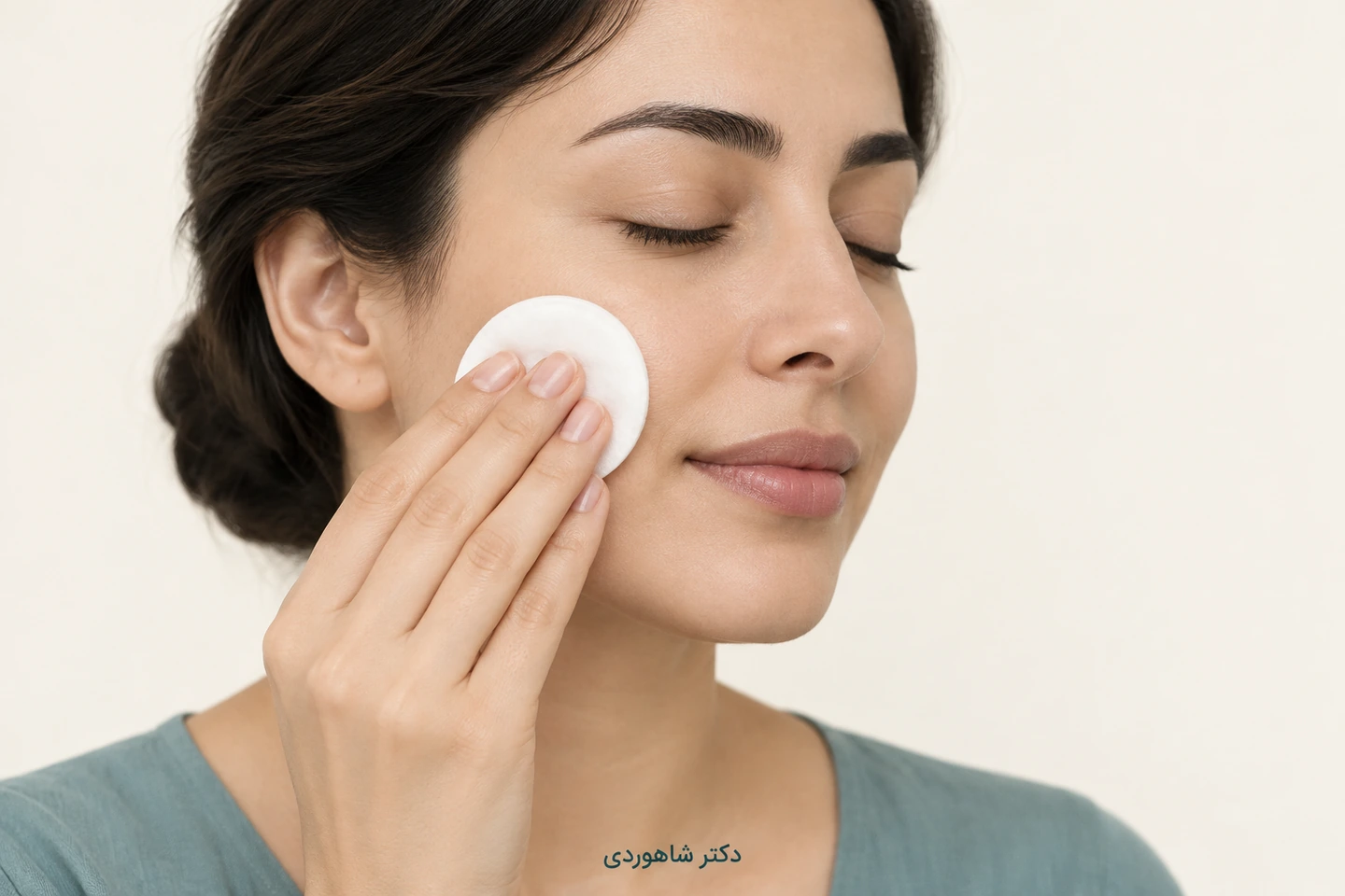 استفاده ملایم از پد دور از چشم