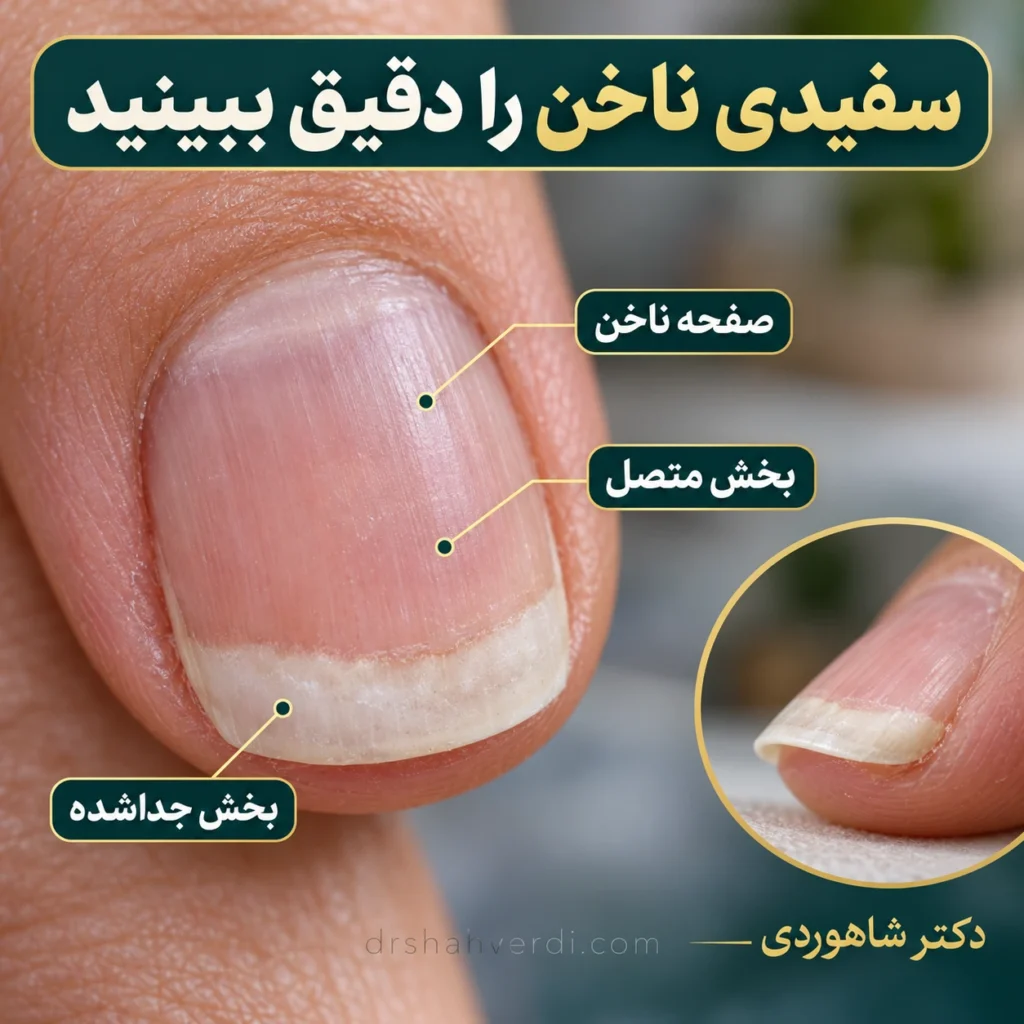 تصویر مقاله جداشدن ناخن از بستر؛ اونیکولیز و مراقبت تا زمان ویزیت