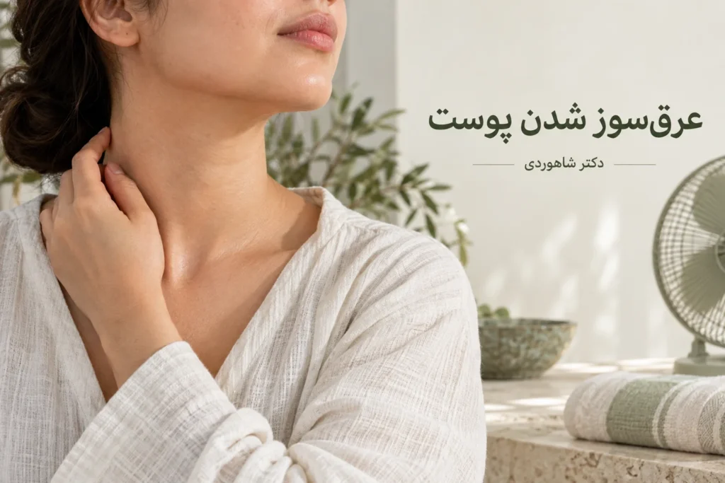 تصویر مقاله عرق‌سوز شدن پوست؛ مراقبت نوزاد، گردن و چین‌های بدن