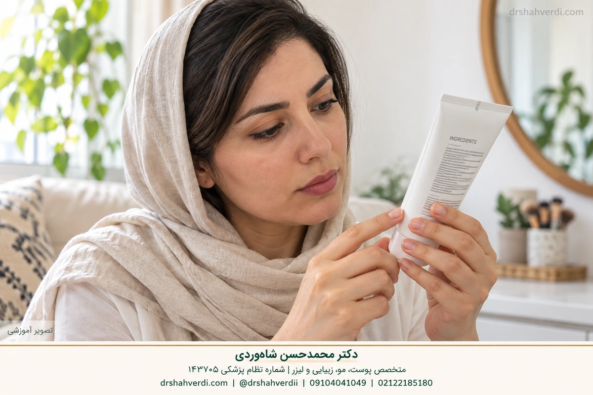 بررسی مشخصات محصول مراقبت پوست