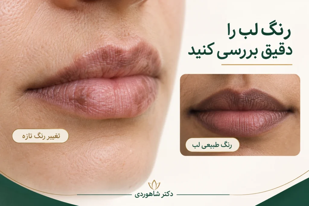 تصویر مقاله تیرگی و تغییر رنگ لب؛ علت، بررسی و انتخاب روش