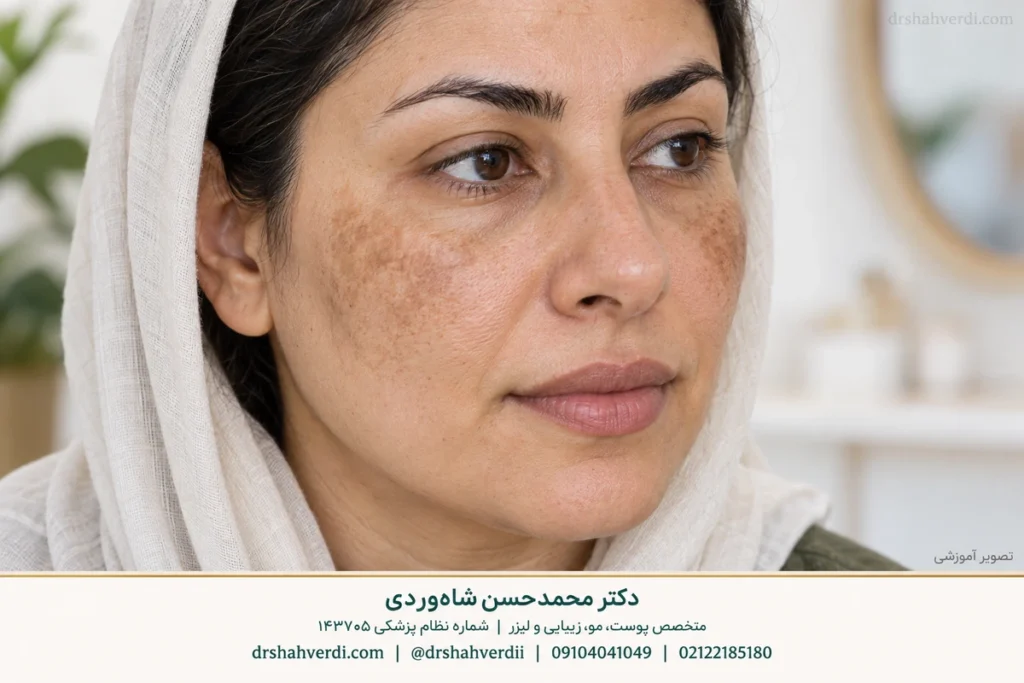 تصویر مقاله Dark Spots: Melasma, PIH and Sunspots Compared