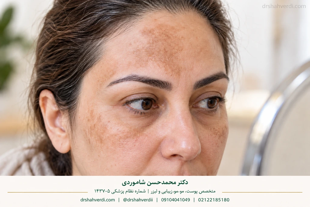 تصویر مقاله علت ملاسما؛ نور، هورمون‌ها و نقش عوامل محرک